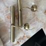 brass picture lights a pair (selling price for the two) Image 6