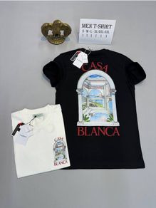 Casablanca Black and White T shirts different colours sizes S to xxl