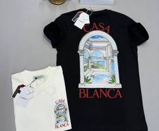 Casablanca Black and White T shirts different colours sizes S to xxl