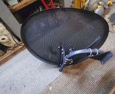 New satellite dish