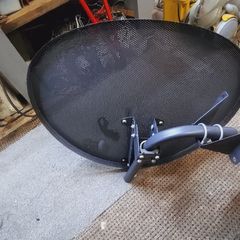 New satellite dish