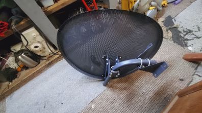 New satellite dish