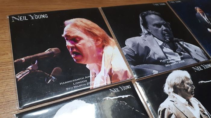 Collection of Neil Young Audio DVDs