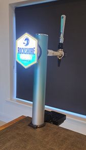 Lager beer tap