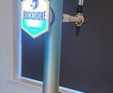 Lager beer tap