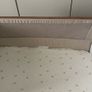 Tutti Bambini CoZee Air Bedside Crib (Full Set + 2 Fitted Sheets) - Oak/Cream Image 7