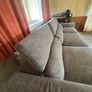 Large Grey L-Shaped Sofa with Chaise Excellent Condition Image 3