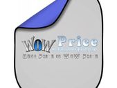 30514 150cm x 200cm Gray/Blue Double-Sided Pop-Out Muslin Background