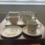 Harvest Vintage Teaset with  Large & Small Matching Trays Image 5