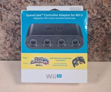 Nintendo Wii U Gamecube controller adaptor for Smash Brothers