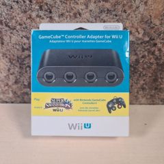 Nintendo Wii U Gamecube controller adaptor for Smash Brothers