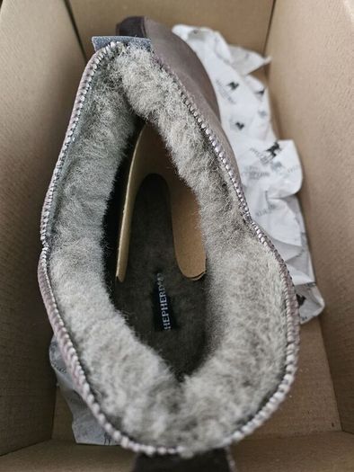 Shepherd HENRIK - Slippers - oild antique - Leather/Sheep Skin