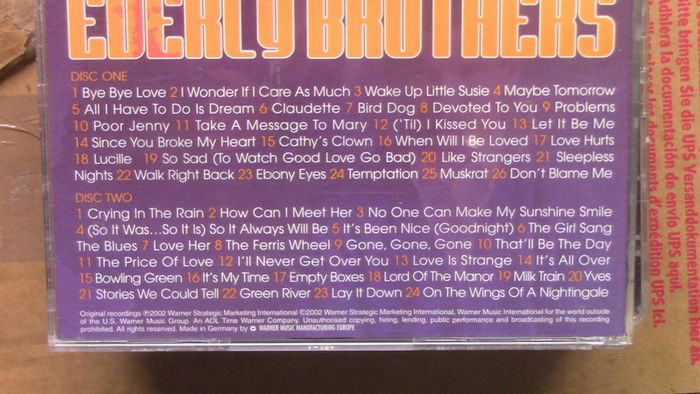 The Definitive Everly Brothers: Double CD