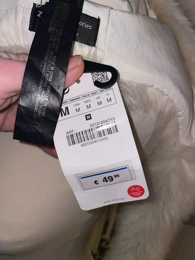 Zara Faux Fur Hat Medium