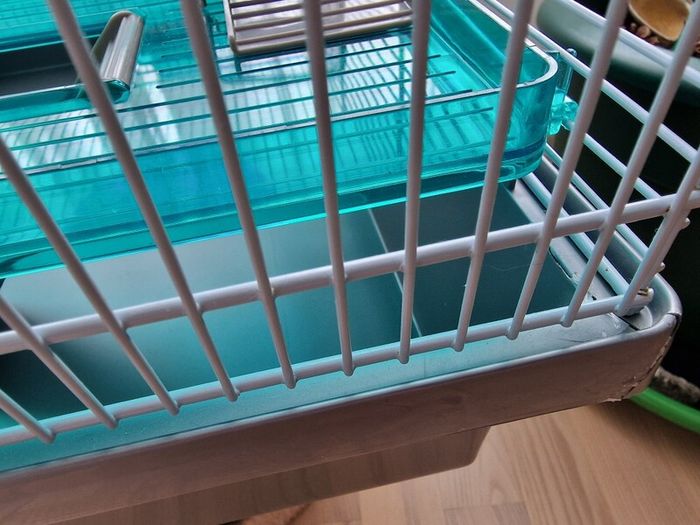 hamster cage and playground cage
