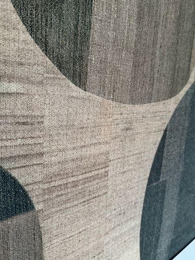 Knit wall art geometric