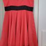 Coral pink coctail dress Image 2