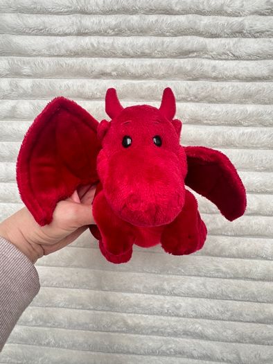 Suki 14444 Dragon Red approx. 18 cm. Plush Used Please see photos