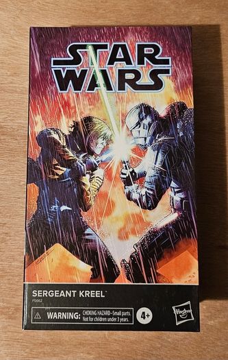 Star Wars Sergeant Kreel 6" Scale Black Series New & Unopened