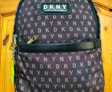 DKNY Signature Monogram Mini Backpack