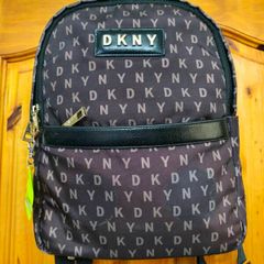 DKNY Signature Monogram Mini Backpack