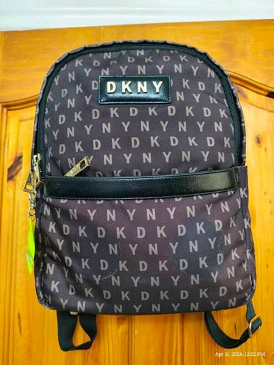 DKNY Signature Monogram Mini Backpack