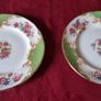 For Collectors Antique 3 Piece Paragon Rockingham Bone China Gold Gilt Cabinet Eared Cake Plate And Bread And Butter Set Made In England Image 6