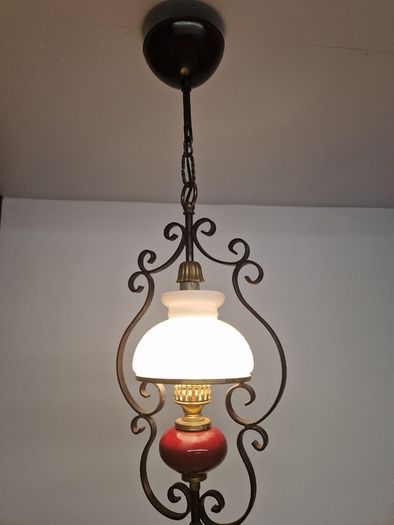 Antique Vintage French ceiling pendant light