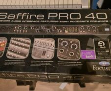 Audio Interface - Focusrite Saffire PRO 40