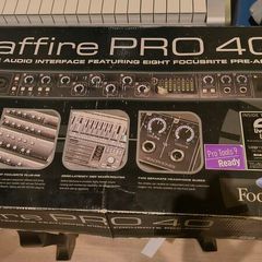 Audio Interface - Focusrite Saffire PRO 40