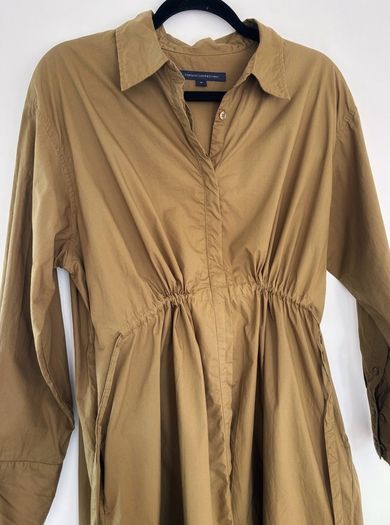 French Connection Rhodes Poplin shirt dress