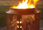 (1st) FIRE PIT NO STAND for BBQ, Night party & Camping ( No stand)