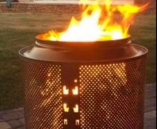 (1st) FIRE PIT NO STAND for BBQ, Night party & Camping ( No stand)