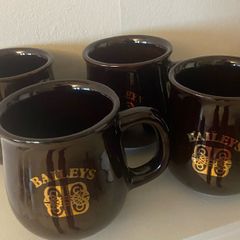 Very Rare Baileys Coffee Mugs (4)