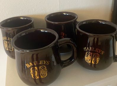 Very Rare Baileys Coffee Mugs (4)