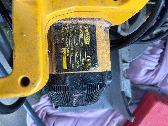 dewalt chop saw