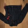 Girls denim jacket, size 110 Image 2