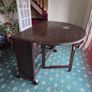 Antique Drop Leaf Table Image 4