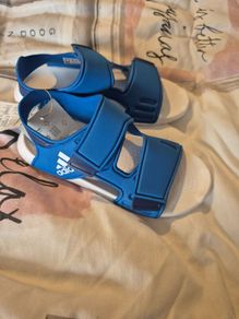 NEW Adidas Pool Sandals- Size UK 2