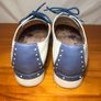 Hispanitas Ladies Brogue Style Shoes Blue with Floral insole pattern UK4 EUR37   S-D Image 6