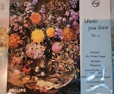 Music You Love No 1 Mozart Brahms Strauss Benatzky Bach Gounod 7 inch EP