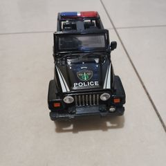 Police Jeep Toy Car - 1:32 Die-Cast Metal