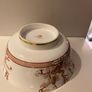 COALPORT Large 10 inchquality Centrepiece bowl vintage Indian Tree Coral and beautiful quality Image 7