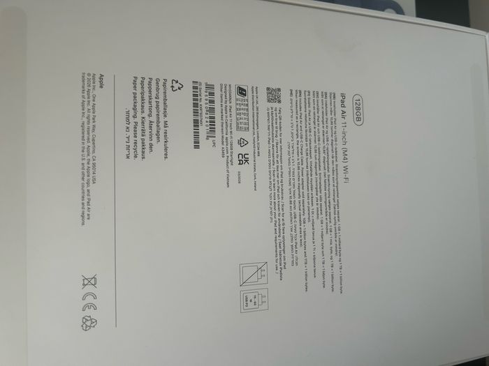 Apple iPad Air 11inch M4 2026