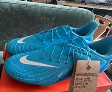 Nike Mens Phantom Gx II Easyon Fgmg Football Boots, Blue Fury White, 7 UK