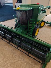 John Deere combine harvester