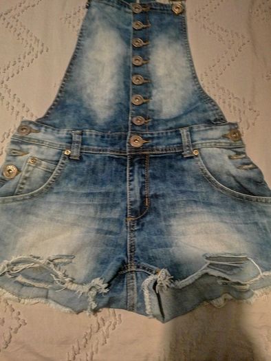 beautiful new shorts dungarees