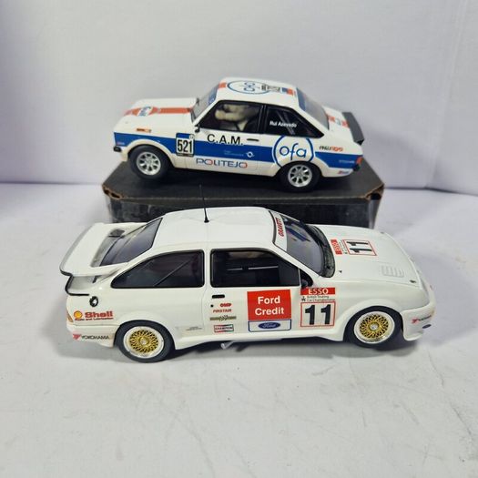 Scalextric Ford Touring Car Twin Pack (Sierra vs Escort -slot car - classic touring btcc saloon )