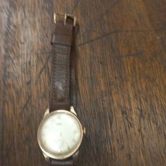 Antique Mens watch 18 caret Gold Trebex working perfectly very nice Watch