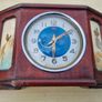 Antique Chinese table clock in a wooden case Image 7